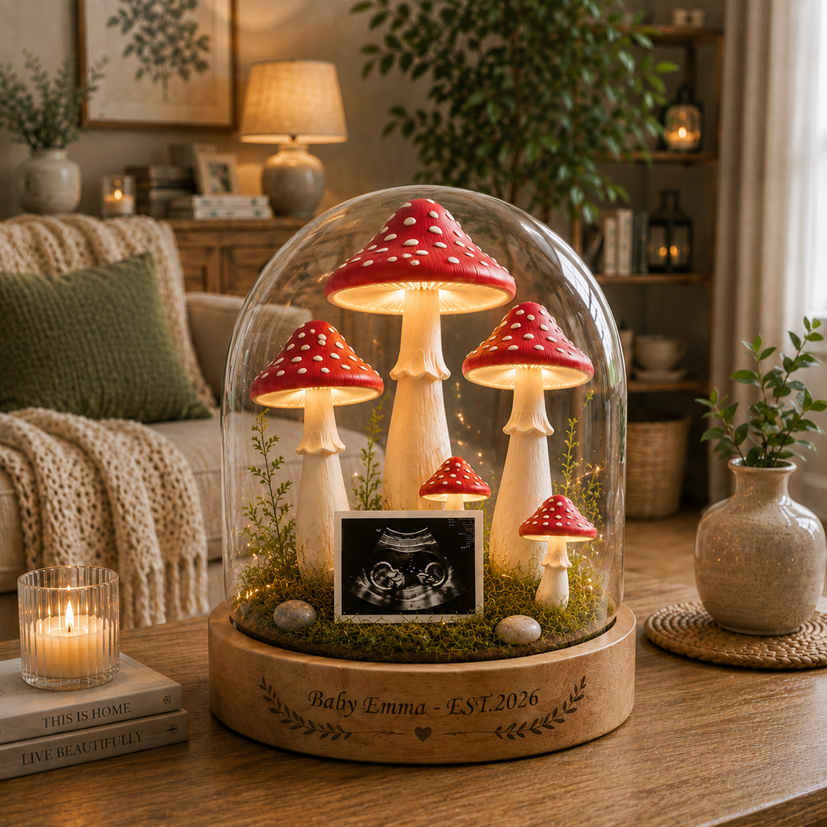 Custom Ultrasound Scan Nursery Night Light