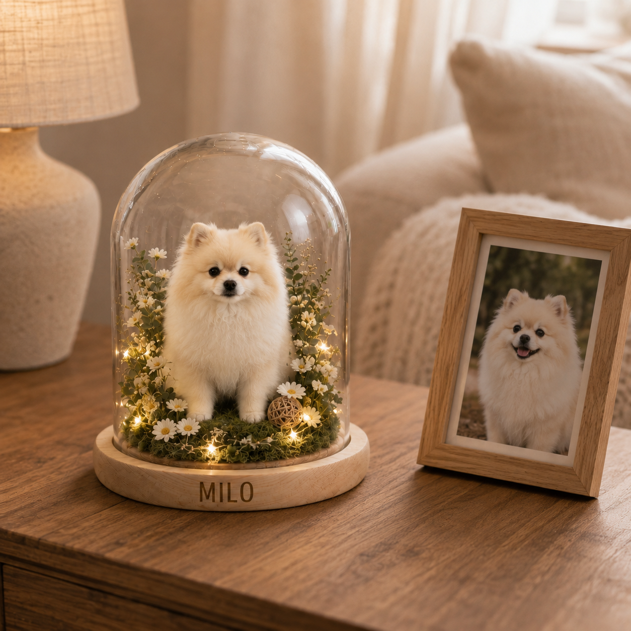 Custom Wool Felt Dog Likeness From Your Photos