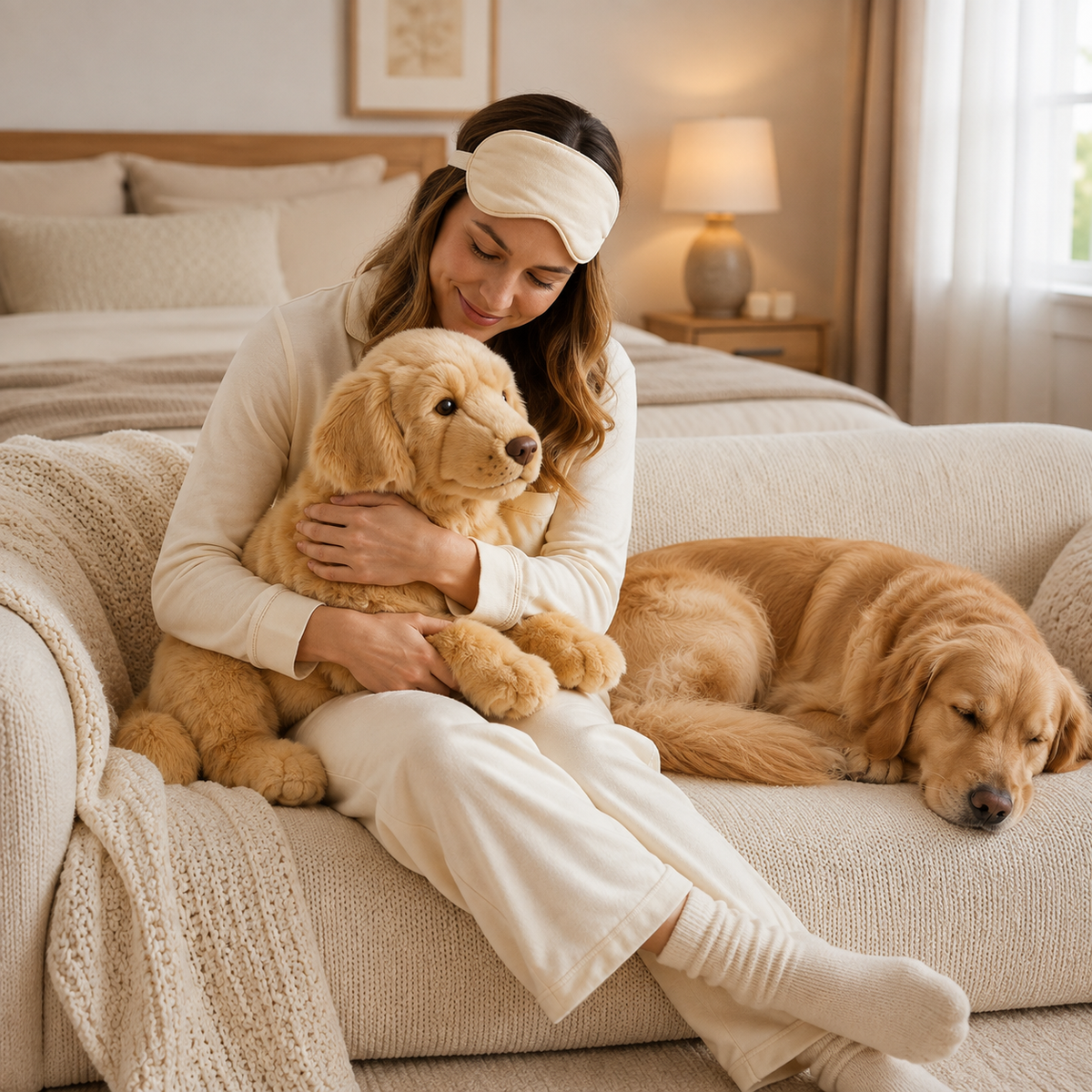 Custom Golden Retriever Plush from Pet Photo