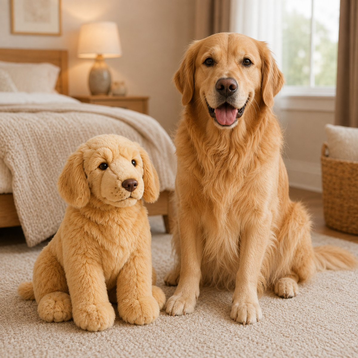 Custom Golden Retriever Plush from Pet Photo