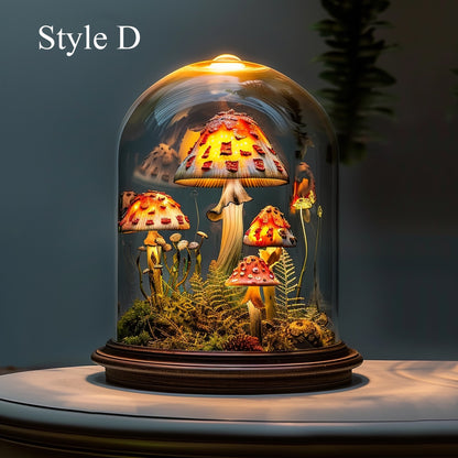 Personalized Mushroom Lamp for Plant Lovers
