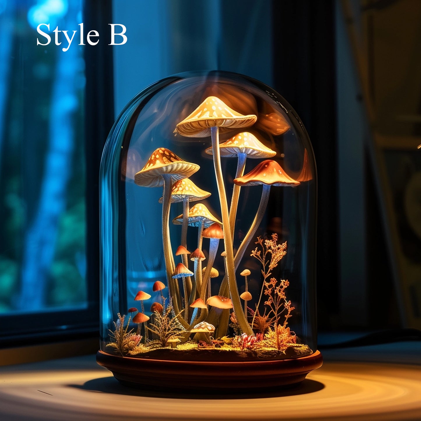 Personalized Mushroom Lamp for Plant Lovers