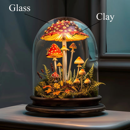Personalized Mushroom Lamp for Plant Lovers