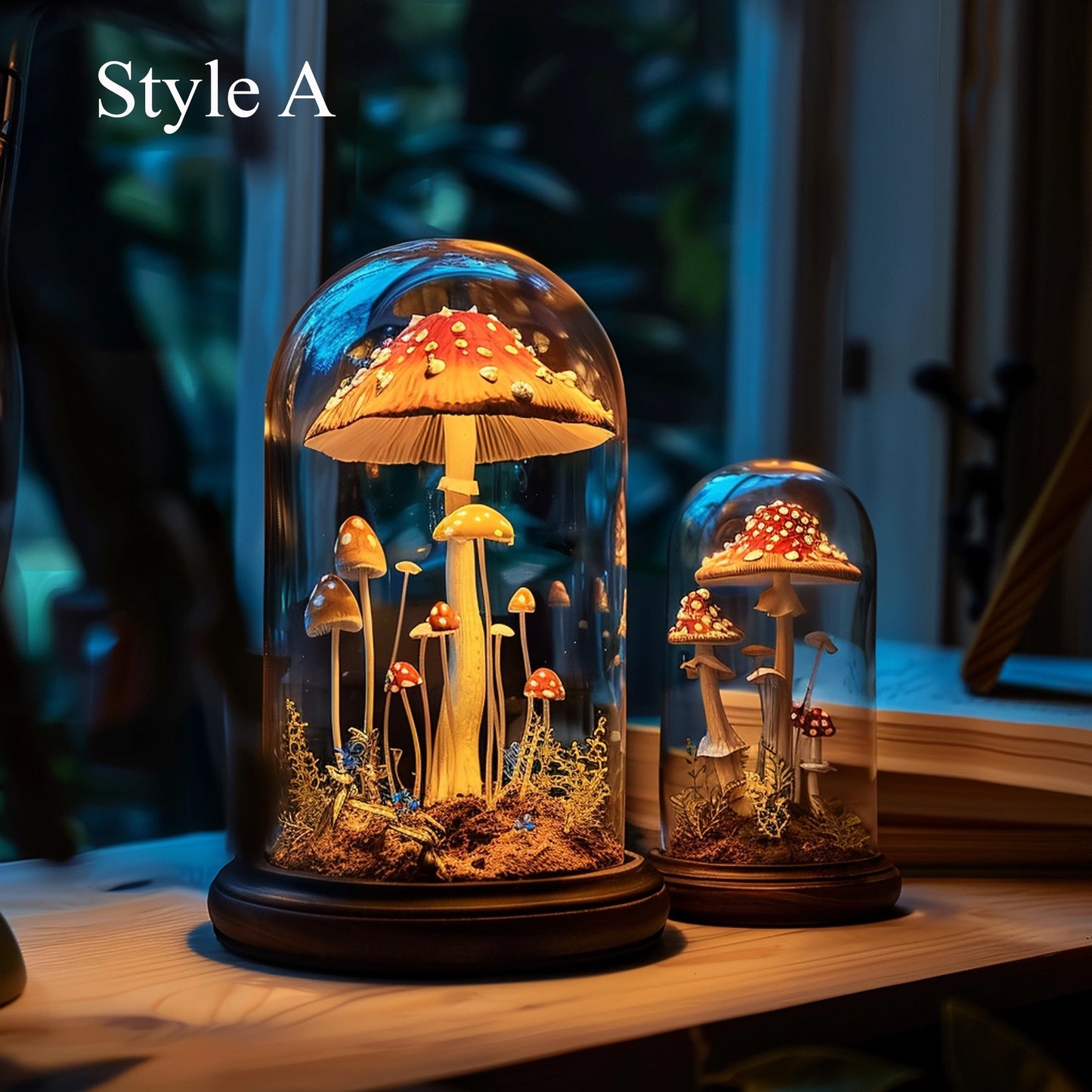 Personalized Mushroom Lamp for Plant Lovers