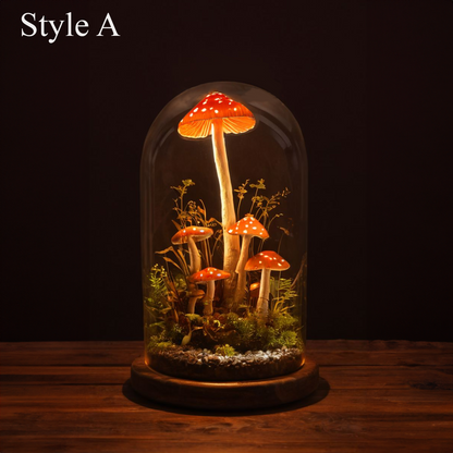 Soft Glow Mushroom Bedside Night Light