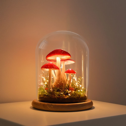 Mushroom Shaped Fairy Garden Night Light