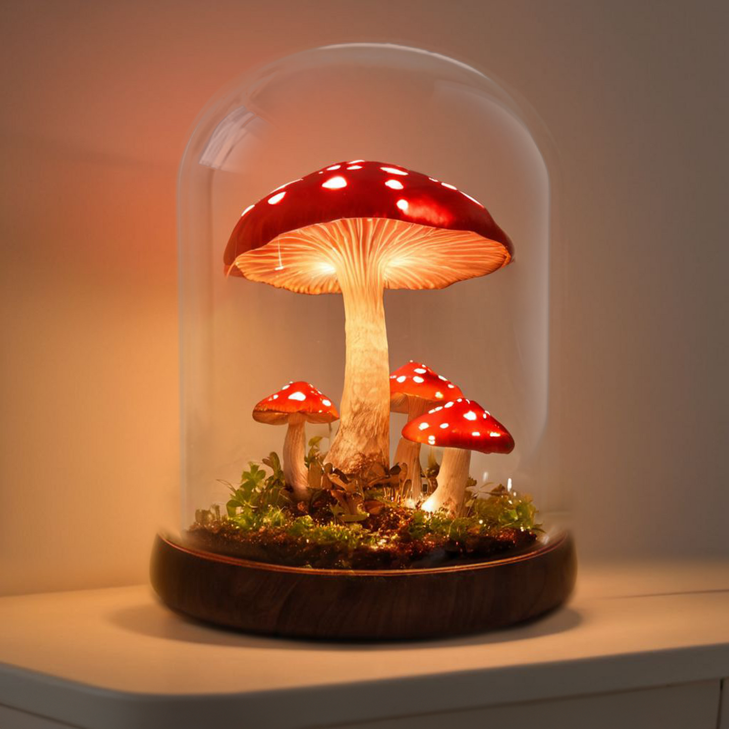Mushroom Shaped Fairy Garden Night Light