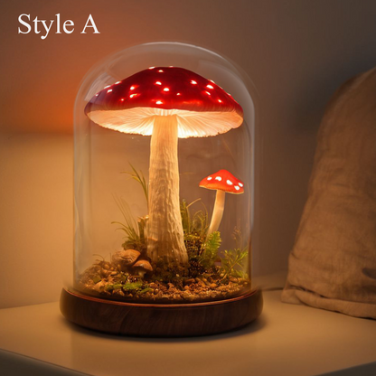 Mushroom Shaped Fairy Garden Night Light