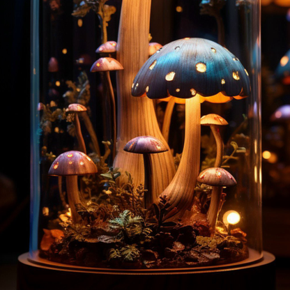 Custom Toadstool Nursery Night Light