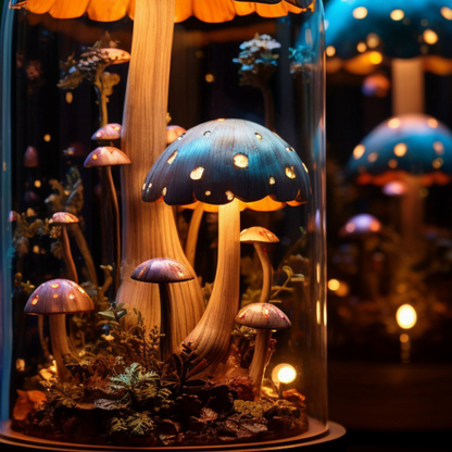 Custom Toadstool Nursery Night Light